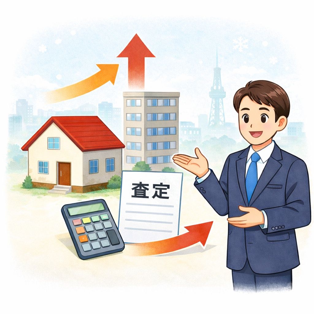 不動産売却の流れをステップ形式で示した図解